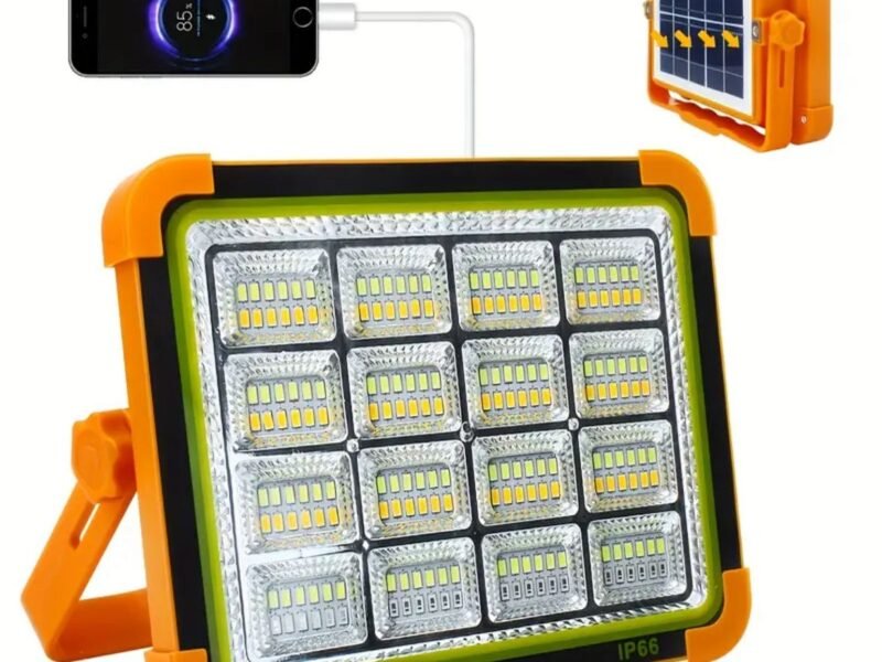 Projecteurs solaire avec port usb