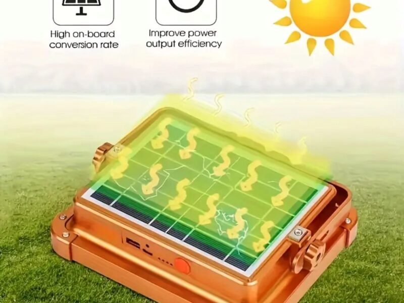 Projecteurs solaire avec port usb