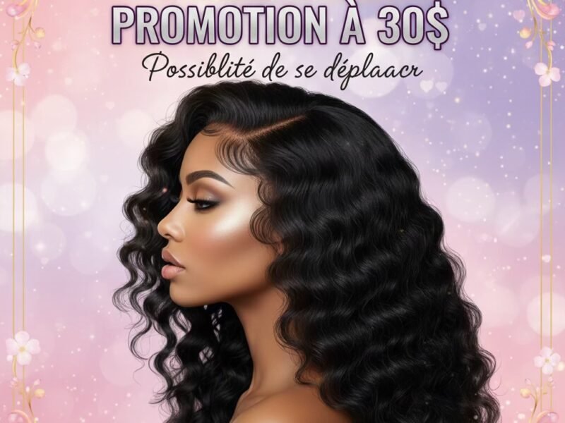 💄 Coiffeuse professionnelle à Montréal & Longueuil – Perruques, Make-up & Onglerie